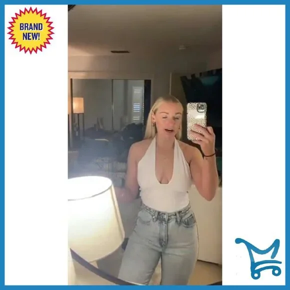 V-Neck Sleeveless Slimming Tank Top Bodysuit, Double Lined, Going Out